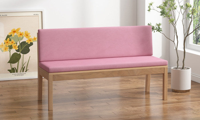 Cuscino per panca per interni con schienale