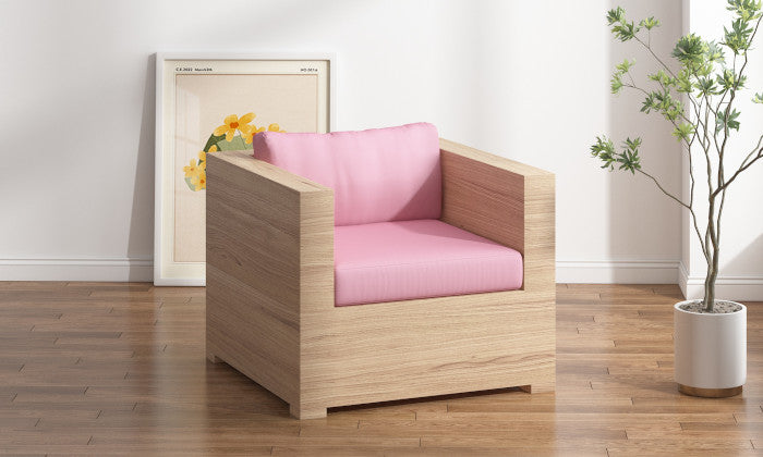 Cuscino da seduta lounge con schienale a cuscino morbido