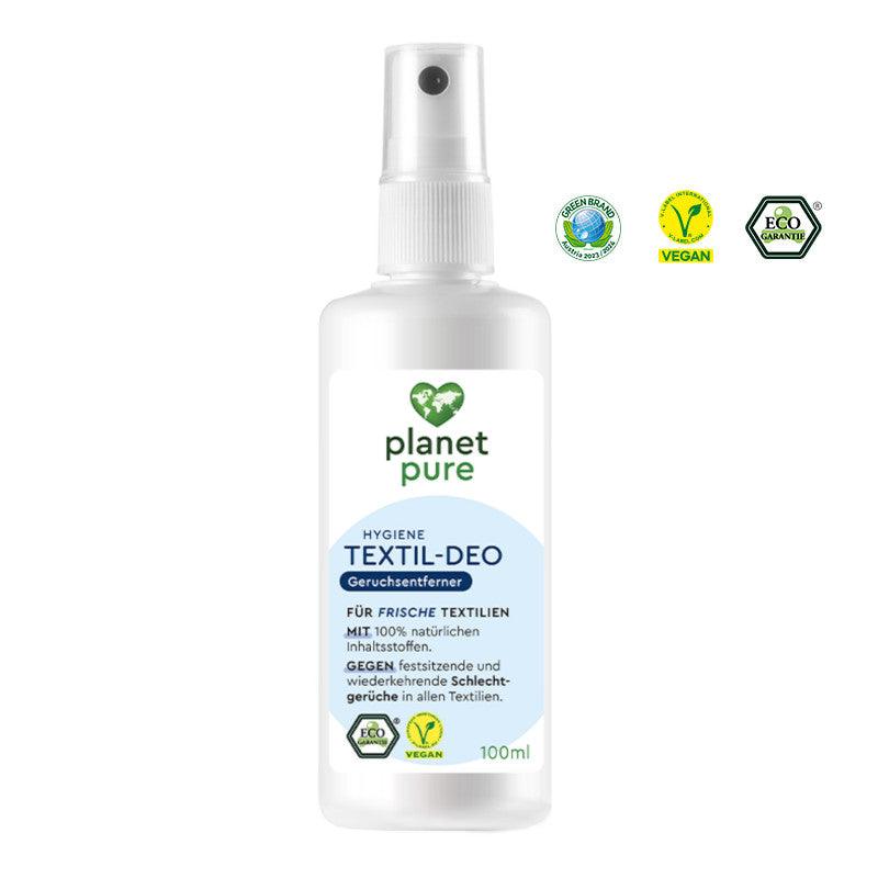 Deodorante igienizzante per tessuti - 100 ml | Rinfrescante tessile biologico