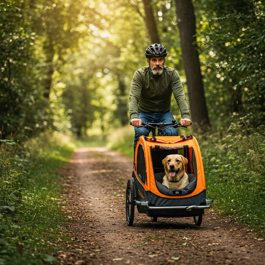 Letti per cani per portabici e rimorchi per biciclette