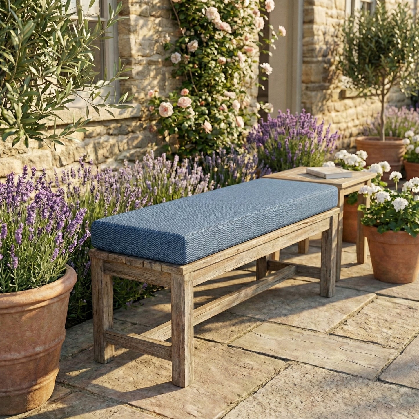 Cuscino per panca su misura - Esterno