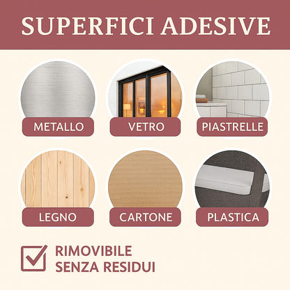 Chiusure a strappo autoadesive 