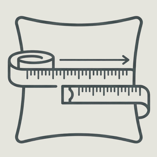 Einfach Kissen messen