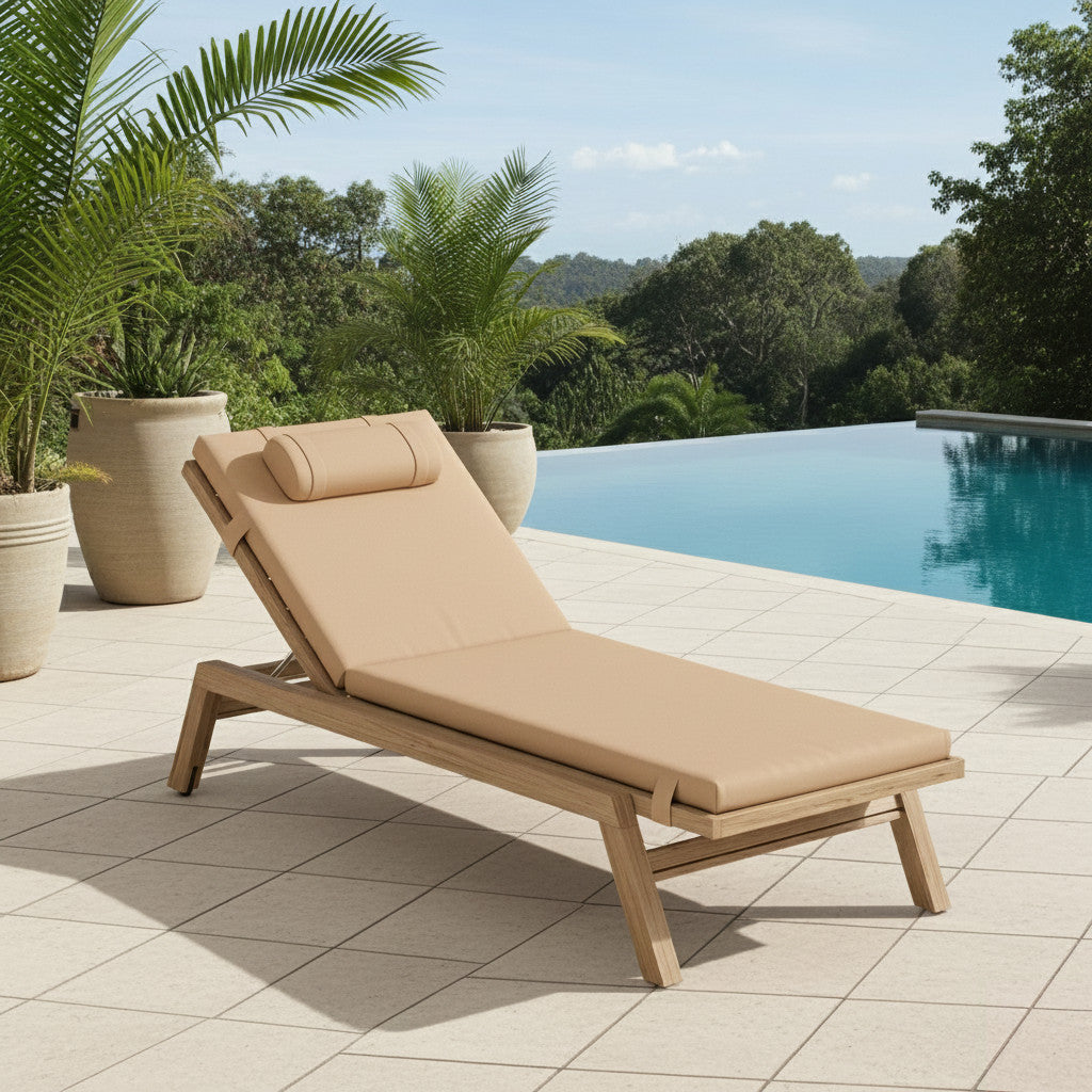 2-teilig - Sonnenliege Auflage nach Mass