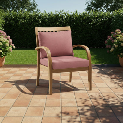 Outdoor Lounge Sitzkissen mit Flopkissen Rückenlehne