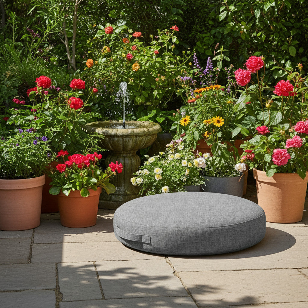 Outdoor runde Bodenkissen nach Mass