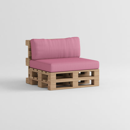Cuscino per pallet con schienale a cuscino morbido