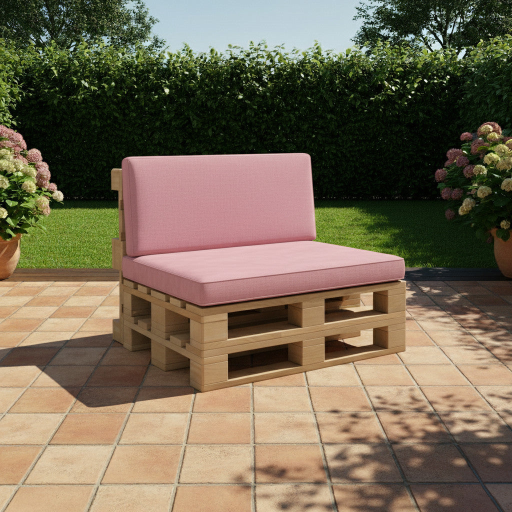 Palettenkissen mit Rückenlehne nach Maß