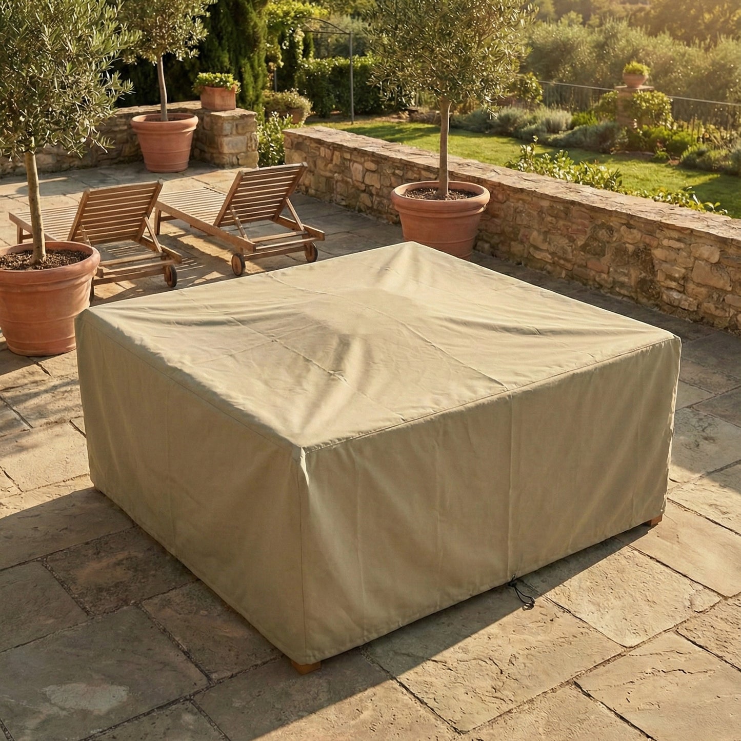 Rechteckige Abdeckhaube nach Maß