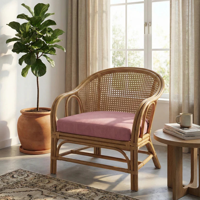 Halbrundes Kissen nach Mass